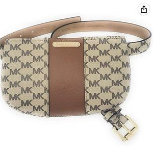 Michael Kors Women's Belt Bag, Brown/Acorn, Small/Medium